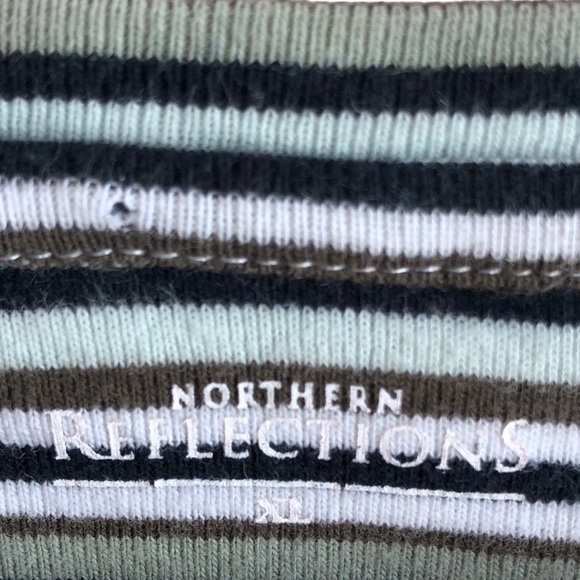 Northern Reflections T Shirt XL Stripes 100% Cotton
Short Sleeve - Picture 4 of 8